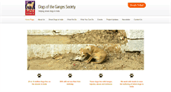 Desktop Screenshot of dogsoftheganges.com